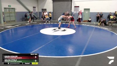 160 lbs Final - Gavin Kohler, Interior Grappling Academy vs Devon Stolz, Interior Grappling Academy
