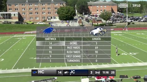 Replay: Hartwick vs Juniata | Sep 16 @ 1 PM