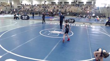 80 lbs Cons. Round 3 - Conner Huelsmann, Sparta Junior Wrestling vs Cyrus Nielsen, Iron Knights