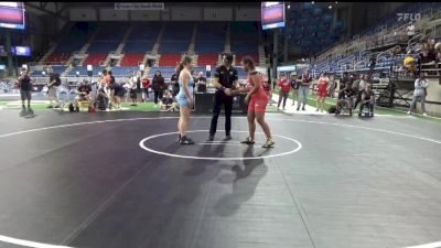 164 lbs 7th Place - Kate Simmons, Ohio vs Elizabeth Madison, Ohio