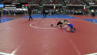65 lbs Cons. Round 2 - Kenneth Noble, Buzzsaw Wrestling Club vs Greyson Rivers, Butte Wrestling Club