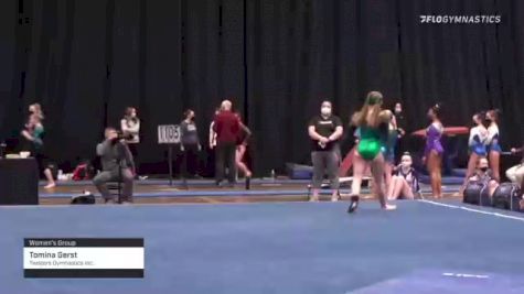 Tomina Gerst - Women's Group, Twisters Gymnastics Inc. - 2021 Women's Xcel Region 4 Championships