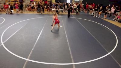110 lbs Cons. Round 2 - Zoe Roddis, MN vs Averie Brehm, SD