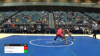 157 lbs Semifinal - Renadlo Rodriguez-Spencer, Grand View vs Dewey Krueger, Wyoming