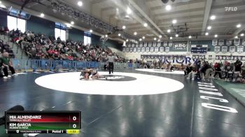 105 lbs Semifinal - Mia Almendariz, Temecula Valley vs Kim Garcia, Murrieta Mesa