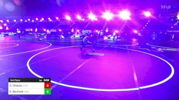 109 lbs 3rd Place - Diego Chacon, Juggernaut WC vs Gabriel Bautista, Garden City Wrestling Club