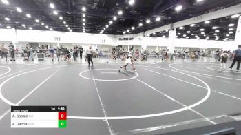 82 lbs Semifinal - Ari Sobaje, The Empire vs Aiden Garcia, Scotsmen WC