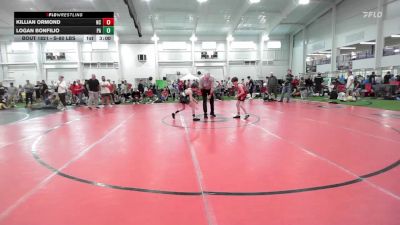 S-80 lbs Consi Of 8 #2 - Killian Ormond, NC vs Logan Bonfilio, PA