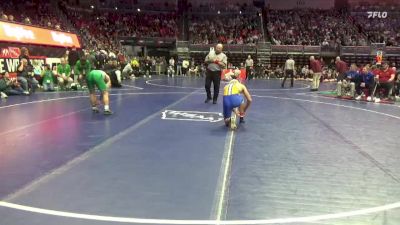 2A-150 lbs Champ. Round 2 - Blake Fox, Osage vs Jaxson Kirchhoff, Humboldt