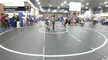 165 lbs Champ. Round 1 - Nathan Paul, Bakersfield Christian vs Andrew Figueroa, Lincoln (Stockton)