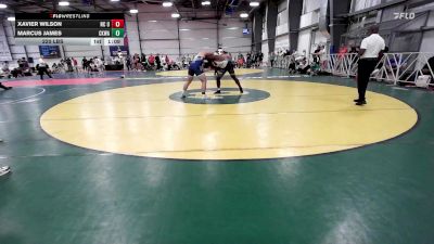 220 lbs Round Of 32 - Xavier Wilson, NC United vs Marcus James, CKWA
