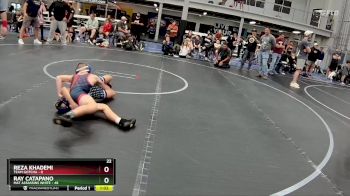 88 lbs Round 5 (8 Team) - Ray Catapano, Mat Assassins White vs Reza Khademi, Team Gotcha