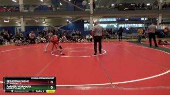 76 lbs Round 4 (16 Team) - Parker Workman, Burnett Trained vs Sebastian Shine, All American