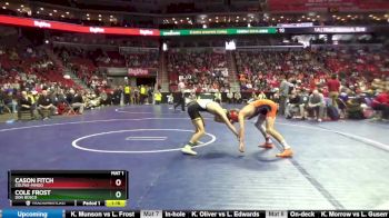 1A-113 lbs Cons. Round 3 - Cason Fitch, Colfax-Mingo vs Cole Frost, Don Bosco