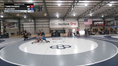 74 kg Cons. Rd Of 64 - Jared Goldberg, Maryland vs Dylan Whitt, Viking Wrestling Club
