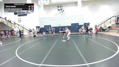 110 lbs Cons. Round 2 - Kale Crass, WI vs Layton Ringstmeyer, SD