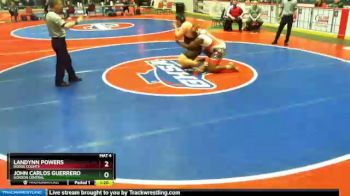 2 lbs 3rd Place Match - John Carlos Guerrero, Gordon Central vs Landynn Powers, Dodge County