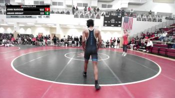 165 lbs Round 1 (16 Team) - Zion Bivins, Seckinger vs Robby De Haven, Woodward Academy