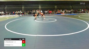 157 lbs Round Of 16 - Kaden MacKenzie, Fruitland vs DJ Wince, Ponderosa