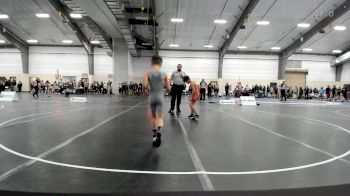 60-65 lbs Semifinal - Eliace Majka, Black Fox Wrestling Academy vs Max Galletes, Silverback Wrestling Club