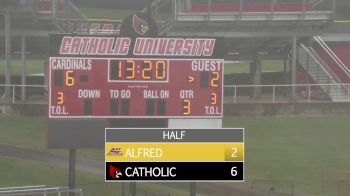 Replay: Alfred vs Catholic | Sep 23 @ 1 PM