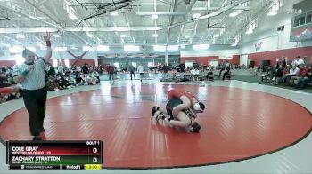 184 lbs Finals (2 Team) - Zachary Stratton, Simon Fraser (B.C.) vs Cole Gray, Western Colorado
