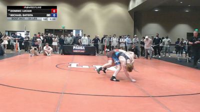 126 lbs Semis - Dominic Lucian vs Michael Batista, Blairstown Wrestling Club
