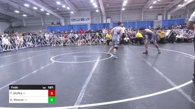 152 lbs Final - Thomas Stofka, VA vs Konlin Weaver, GA