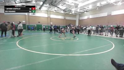 113 lbs Champ. Round 2 - Jayden Castillo, West Covina vs Joe Pizarro, Bassett