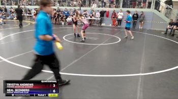 97 lbs Quarterfinal - Trystyn Andrews, Pioneer Grappling Academy vs Neal Skonberg, Kodiak Wrestling Club