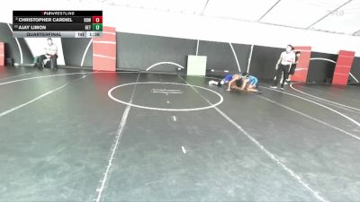 106 lbs Quarterfinal - Ajay Limon, Cal Grapplers Wrestling Club vs Christopher Cardiel, Rancho Bernardo Wrestling
