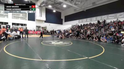 138 lbs 1st Place Match - Jesse Grajeda, St. John Bosco vs Vinnie Gutierrez, Fountain Valley