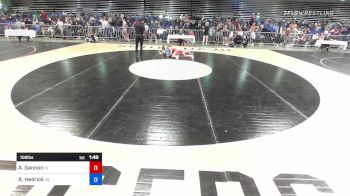 108 lbs Consi Of 16 #1 - Ava Gannon, IA vs Aiddan Hedrick, VA