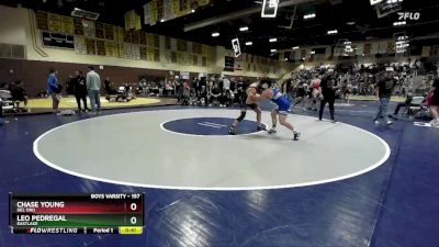 157 lbs Cons. Round 4 - Leo Pedregal, Eastlake vs Chase Young, Del Oro