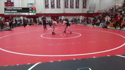 157 lbs Champ. Round 2 - Logan Struthers, Clackamas Community College vs Ethan Owens, Eastern Oregon University (OR)