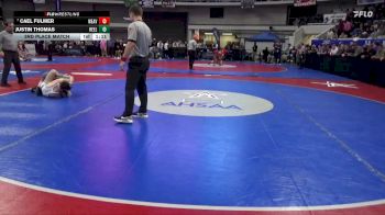 1A-4A 126 3rd Place Match - Cael Fulmer, Weaver vs Justin Thomas, Reeltown