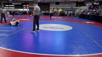 1A-4A 126 3rd Place Match - Cael Fulmer, Weaver vs Justin Thomas, Reeltown