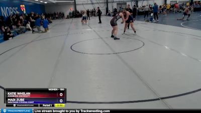 180 lbs Cons. Round 2 - Madi Zube, Wisconsin Stevens Point vs Katie Whelan, Augsburg University