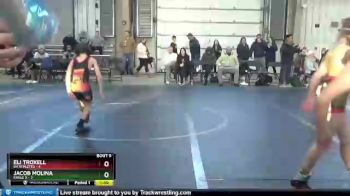 76 lbs Round 3 (6 Team) - Eli Troxell, 84 Athletes vs Jacob Molina, Eagle X