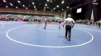 150 lbs Champ. Round 1 - Odyn Santos, Lowry vs Trenton Bunch, Moapa Valley