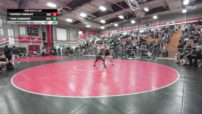 165 lbs Cons. Semi - Patrick Hindley, Ventura vs Ivan Camargo, Coachella Valley