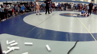 16U Boys FS - 120 lbs Champ. Round 2 - Seth Lamb, Fishers Wrestling Club vs Lennox Brown