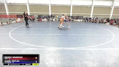 190 lbs Placement Matches (8 Team) - Broedy Hendricks, Iowa vs Daniel Moylan, California