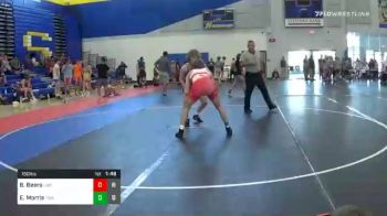 150 lbs Semifinal - Branson Beers, Law (WI) vs Evan Morris, Thoroughbred Wrestling Academy