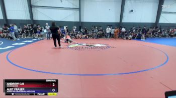 138 lbs Semifinal - Andrew Cai, Washington vs Alec Fraser, Askeo International Mat Club