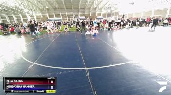 120 lbs Cons. Round 2 - Ella Gillian, UT vs Kendayrah Hammer, ID