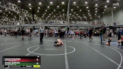 64 lbs Semis (4 Team) - Lucas Schuman, Mat Assassins Red vs Ryder Seidman, Headhunters