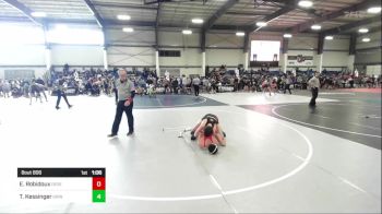 106 lbs Quarterfinal - Elijah Robidoux, Desert Sunrise vs Trey Kessinger, Grindhouse WC