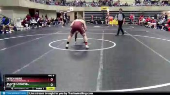 182 lbs Quarterfinals (8 Team) - Jaidyb Criswell, Klein vs Mitch Berg, GET-Melrose/Mindoro