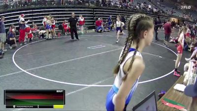 89 lbs Finals (8 Team) - Ella Casey, Nebraska Blue vs Piper Phillips, Team Iowa